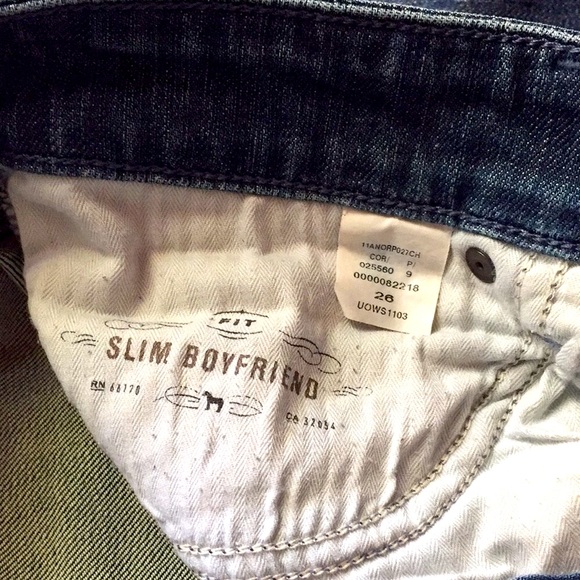 Holding Horses Slim Boyfriend Jeans Size 26 - Picture 5 of 5